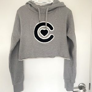 Cute Crook crop hoodie